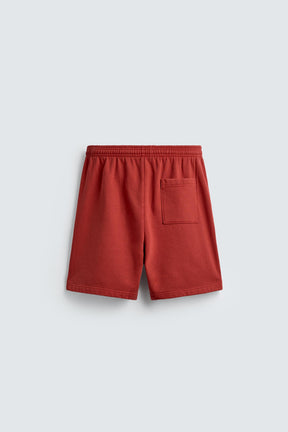 WASHED JOGGER BERMUDA SHORTS - Image 7