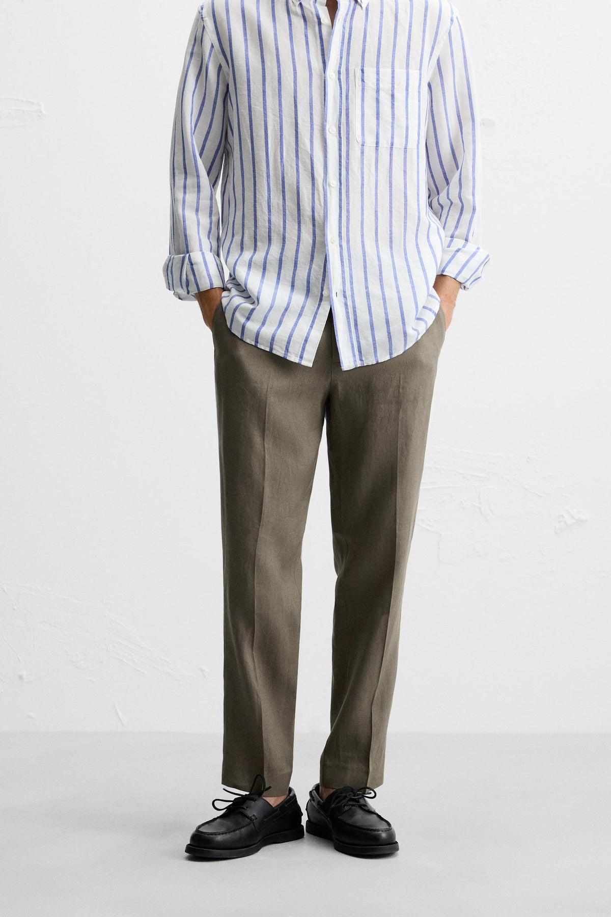 100% LINEN TROUSERS - Image 2