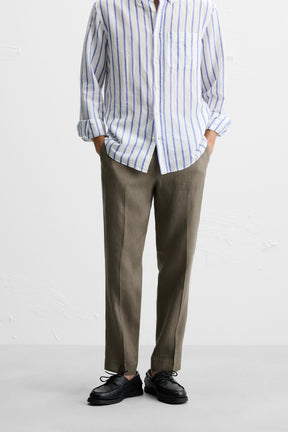 100% LINEN TROUSERS - Image 2