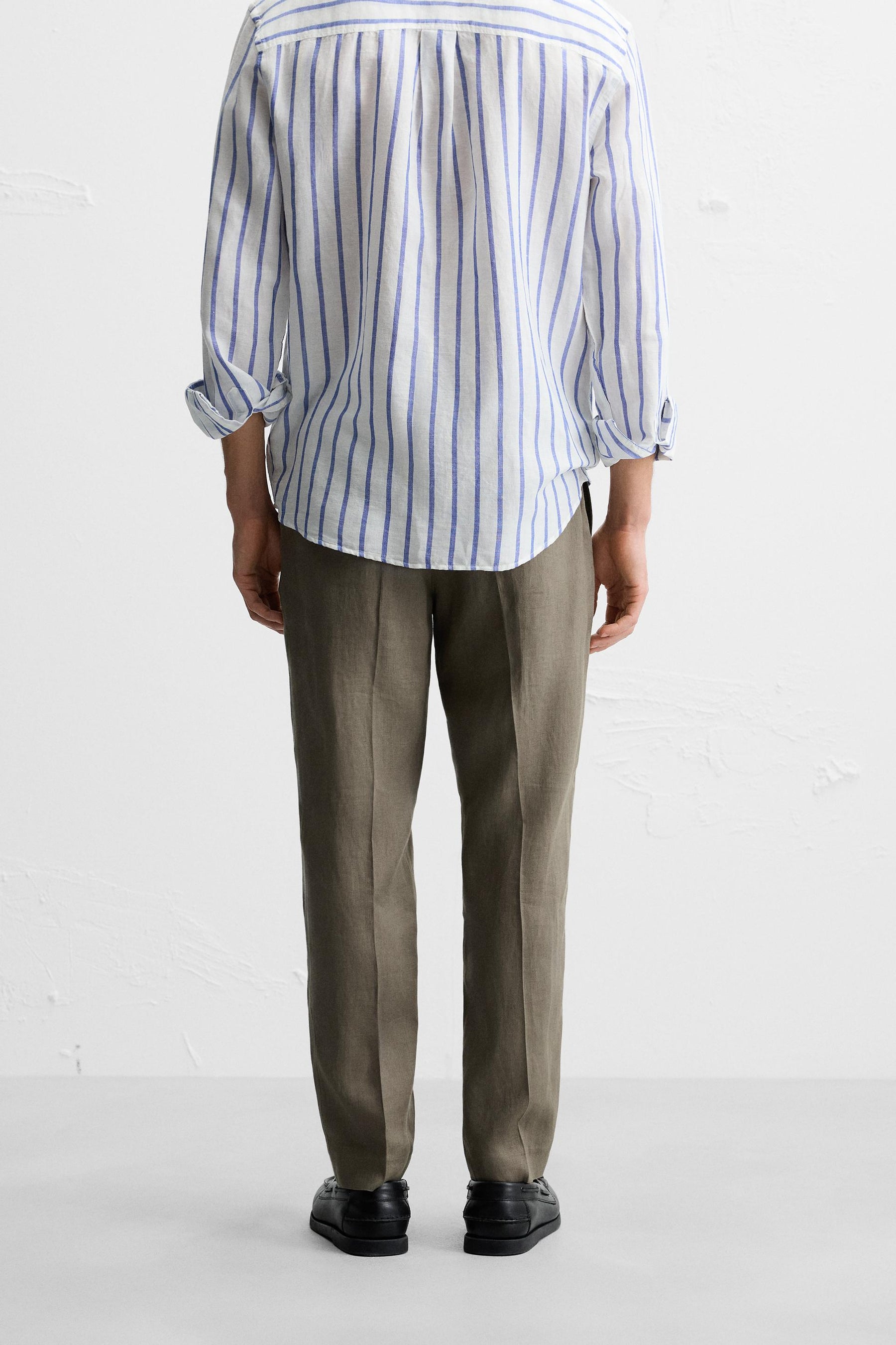 100% LINEN TROUSERS - Image 3