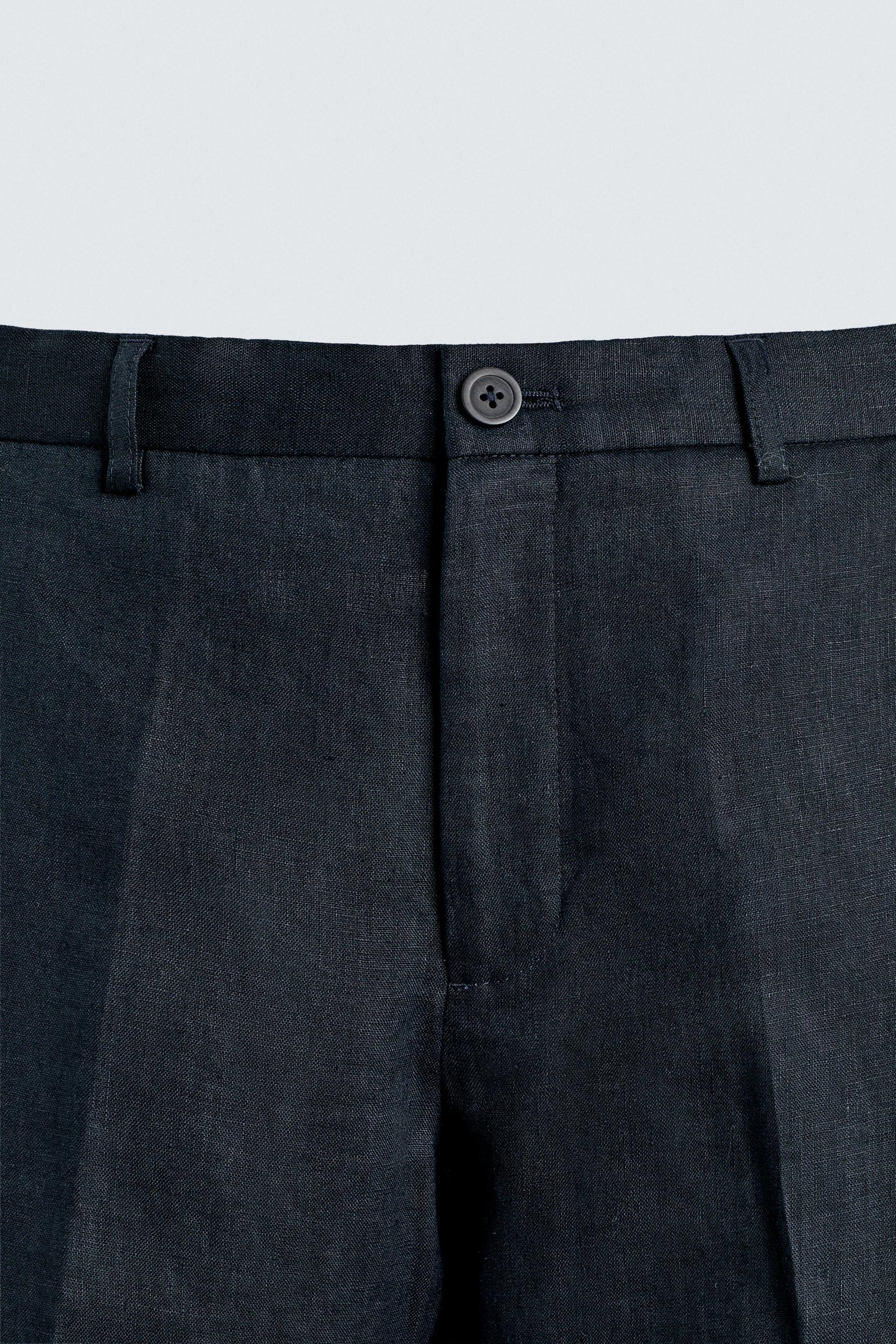 Linen Regular Trousers