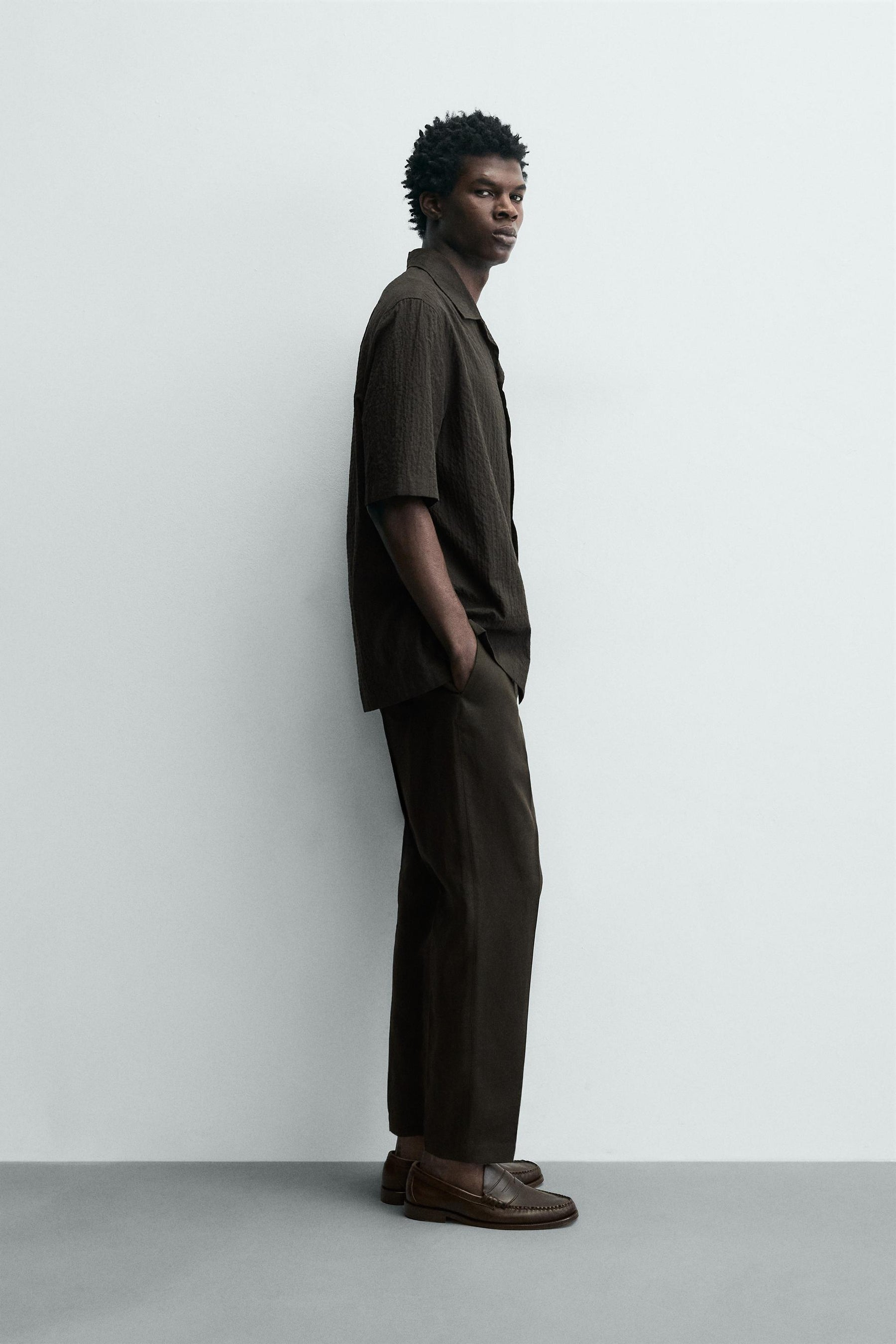 Linen Regular Trousers