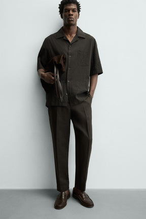 Linen Regular Trousers