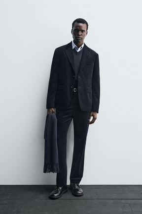 CORDUROY SUIT BLAZER - Image 1