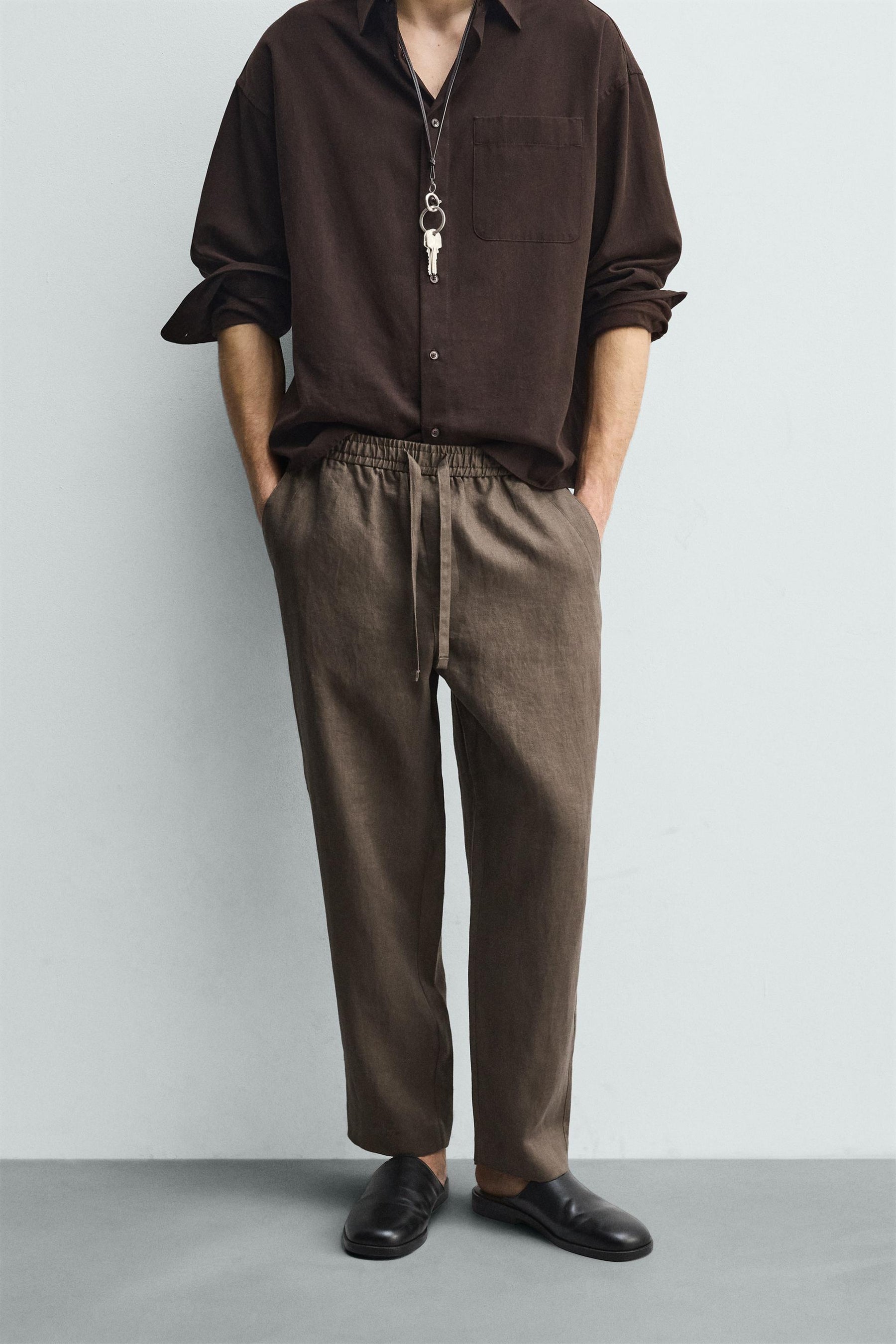 Relaxed Linen Trousers