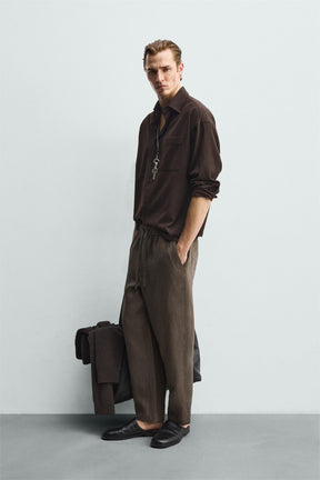 Relaxed Linen Pants