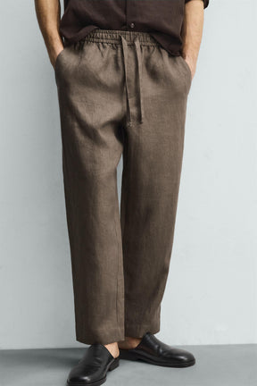 Relaxed Linen Pants