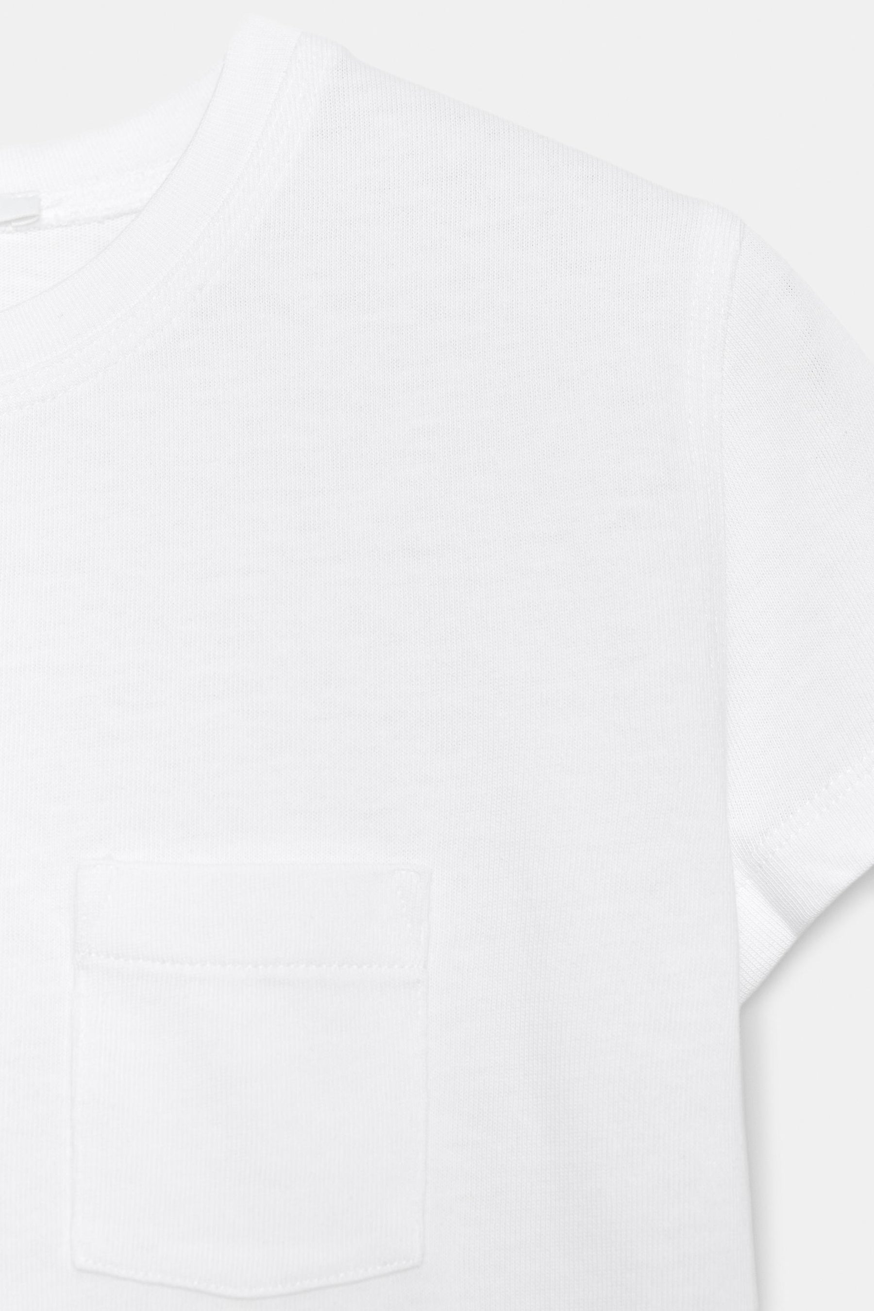 WASHED T-SHIRT WITH POCKET