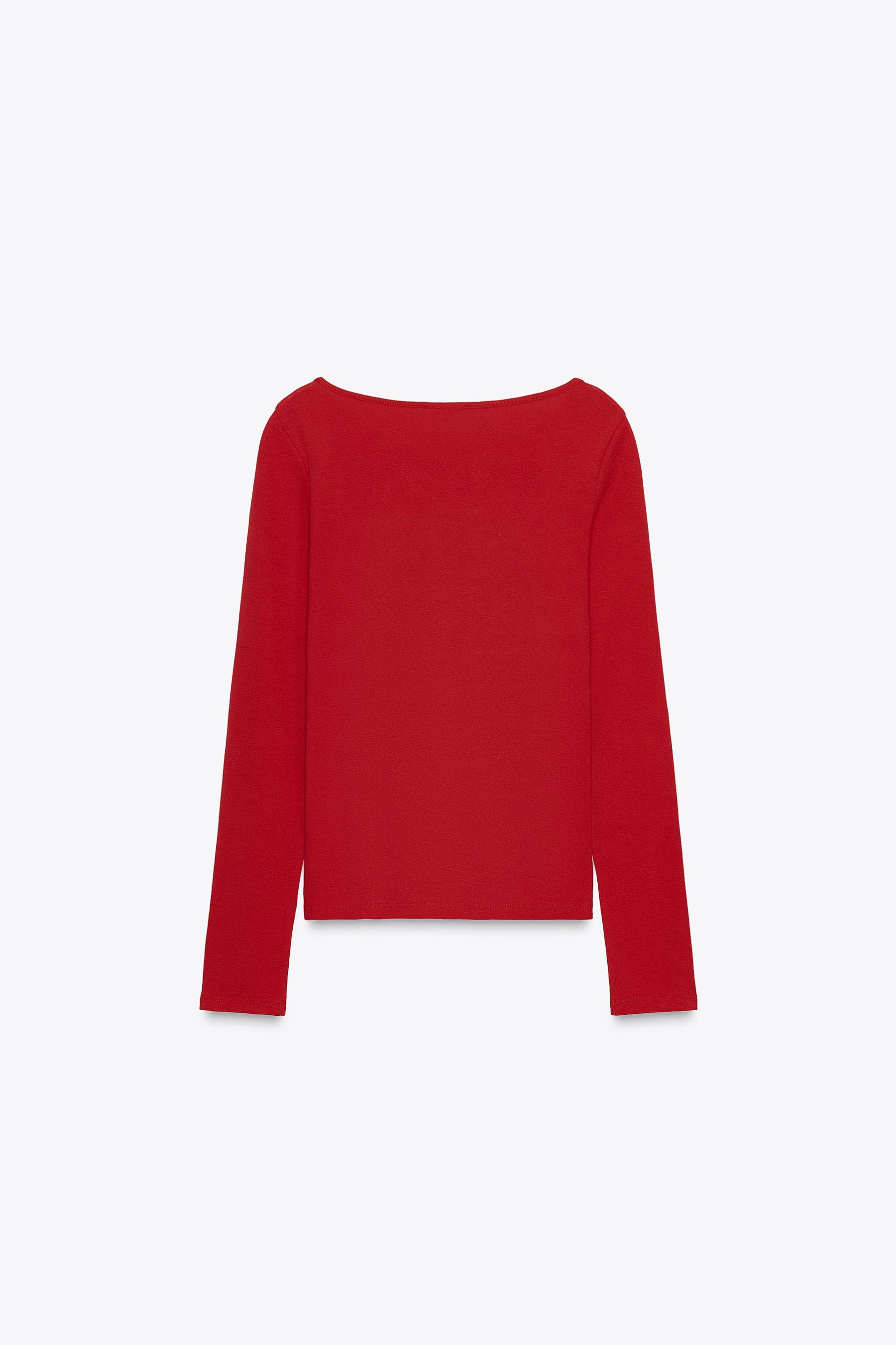 Cotton Boat Neck Tee