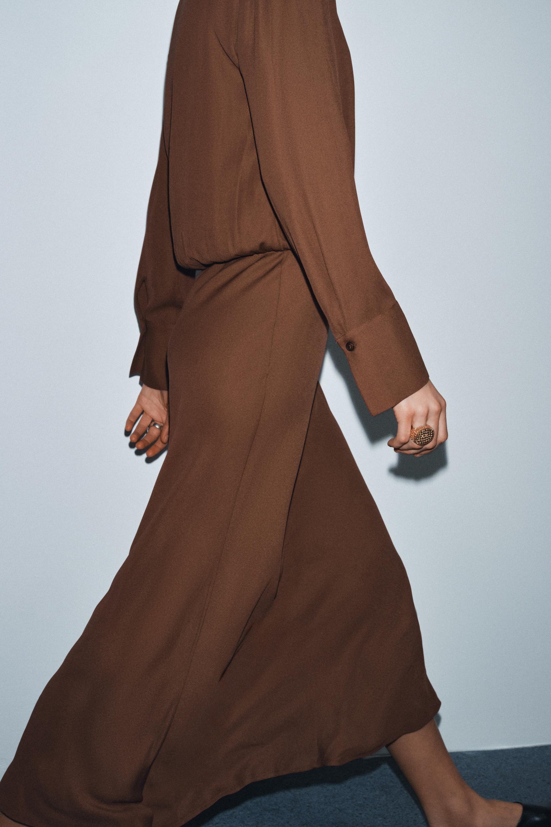 ZW COLLECTION LIMITED EDITION FLOWING WRAP DRESS - Image 4