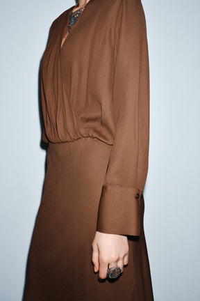 ZW COLLECTION LIMITED EDITION FLOWING WRAP DRESS - Image 5