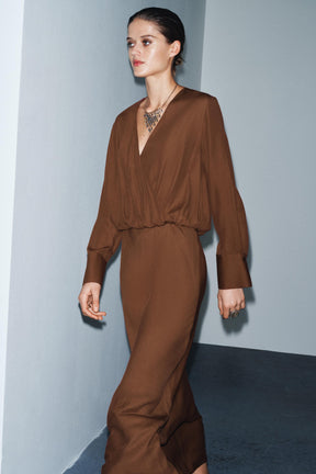 ZW COLLECTION LIMITED EDITION FLOWING WRAP DRESS - Image 1