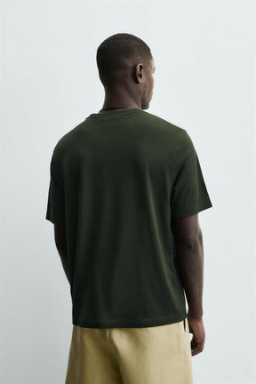 MERCERISED COTTON T-SHIRT - Image 3