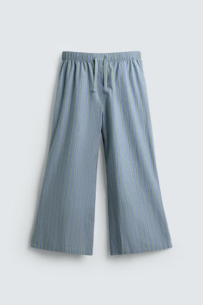 STRIPED OVERSIZE FIT TROUSERS - Image 7
