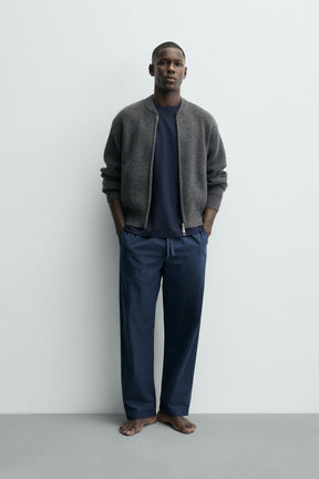 COMBINED STRIPED PYJAMA SET - Image 1