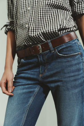 Bootcut Low-Rise Jeans