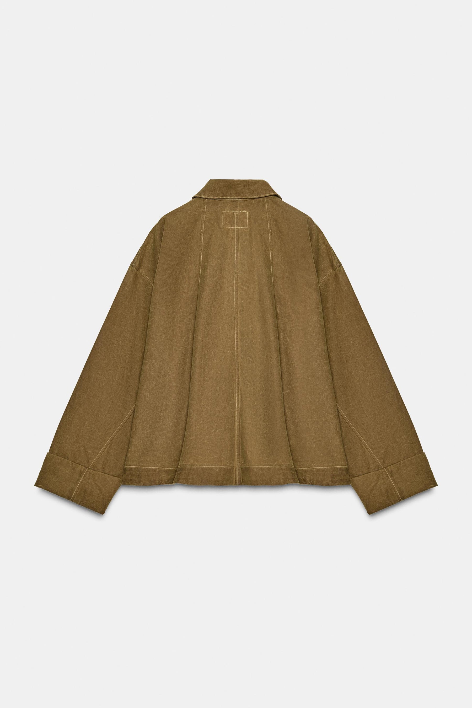 Waxed Cape Jacket