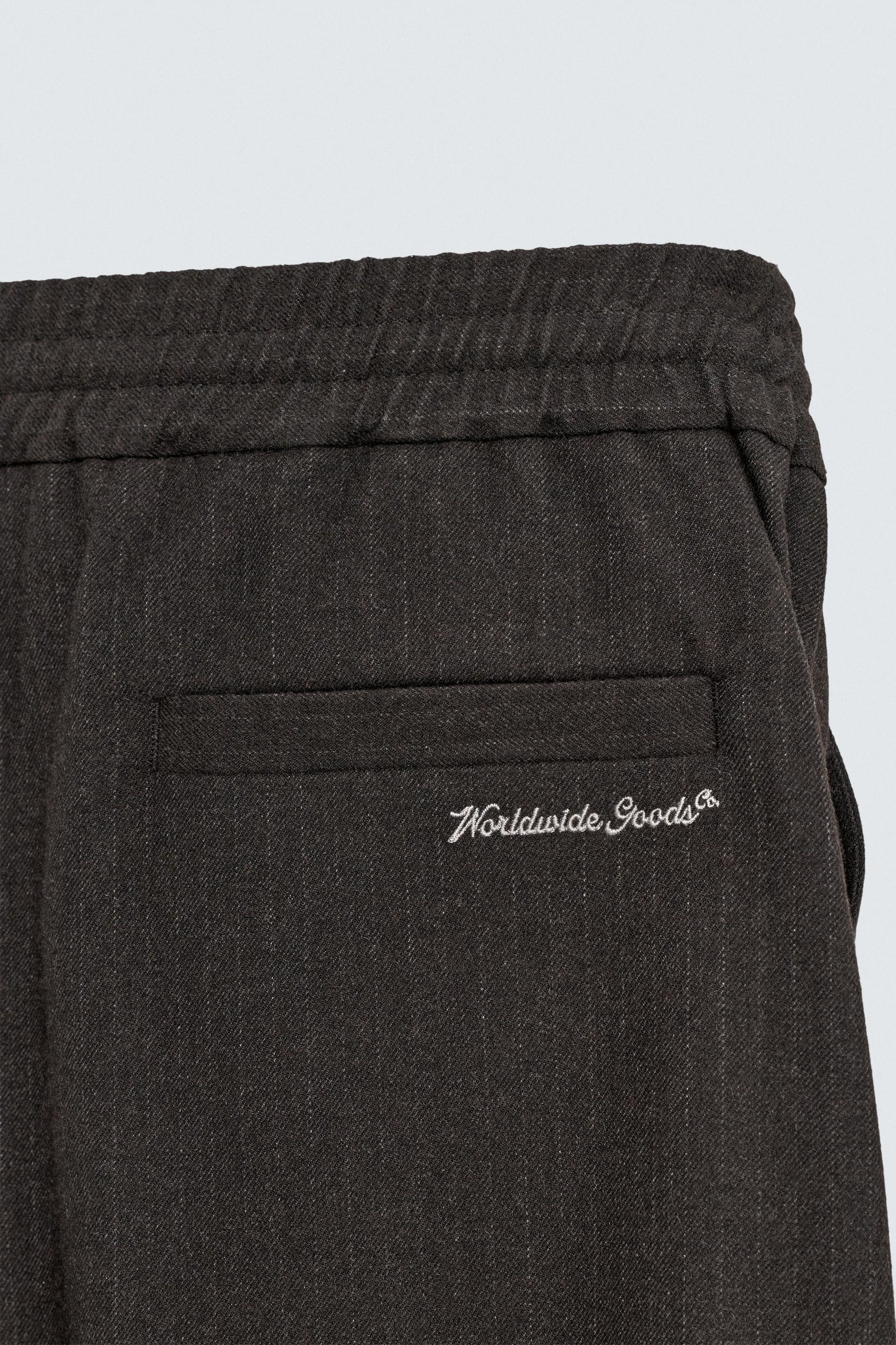 RELAXED FIT TEXTURED TROUSERS - Image 9