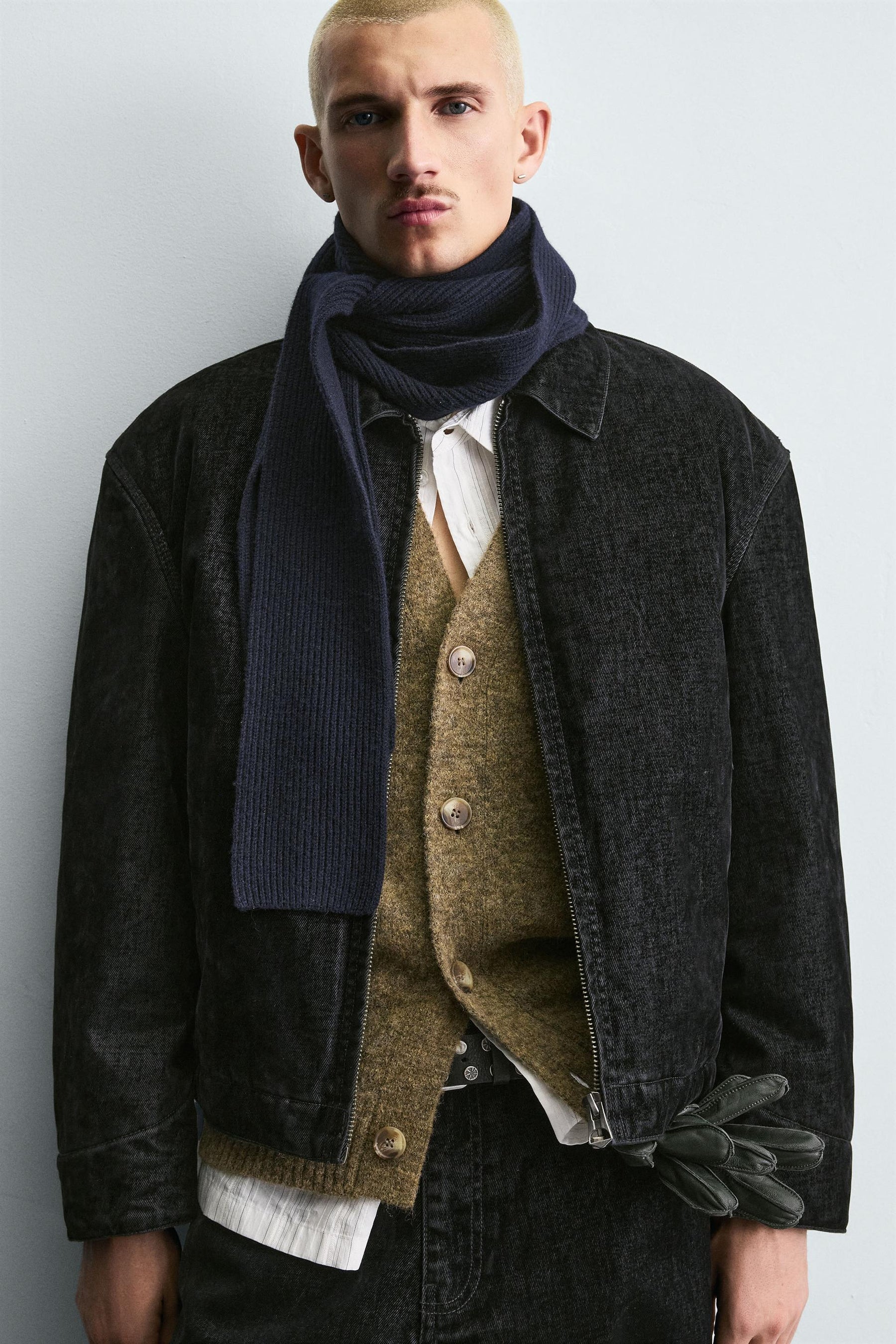 RELAXED FIT VELOUR JACKET - Image 5