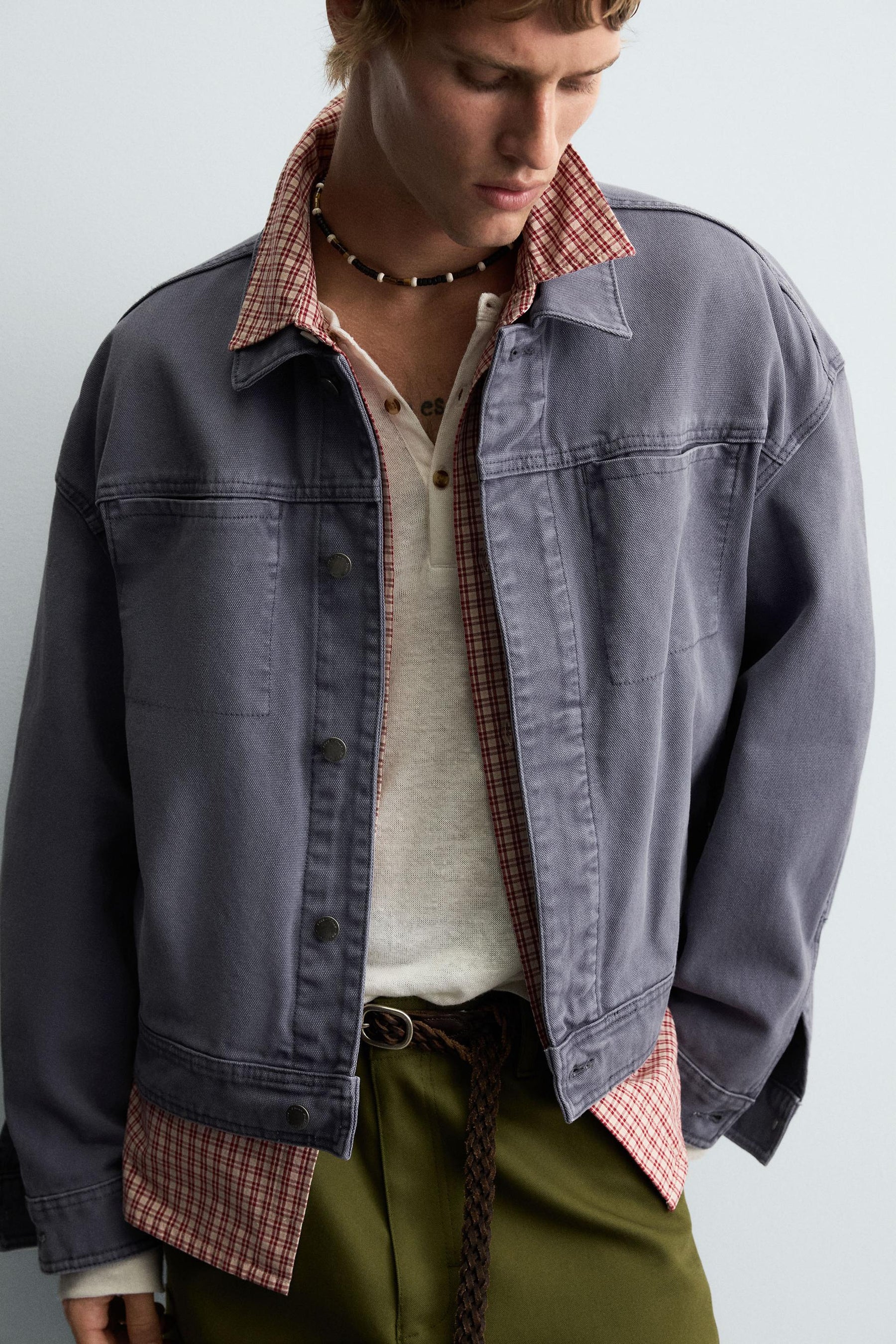BOXY FIT WASHED JACKET - Image 5