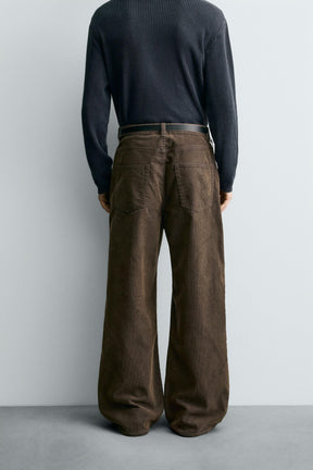 BAGGY FIT CORDUROY TROUSERS - Image 3