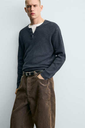 BAGGY FIT CORDUROY TROUSERS - Image 5
