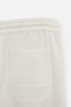 COTTON - LINEN TROUSERS - Image 9