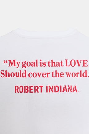 CONTRAST SLOGAN SHIRT