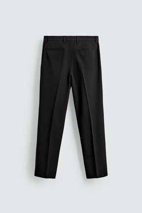 WOOL BLEND TUXEDO SUIT TROUSERS - Image 8