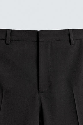 WOOL BLEND TUXEDO SUIT TROUSERS - Image 9