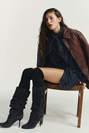 Poplin Shirt with Square