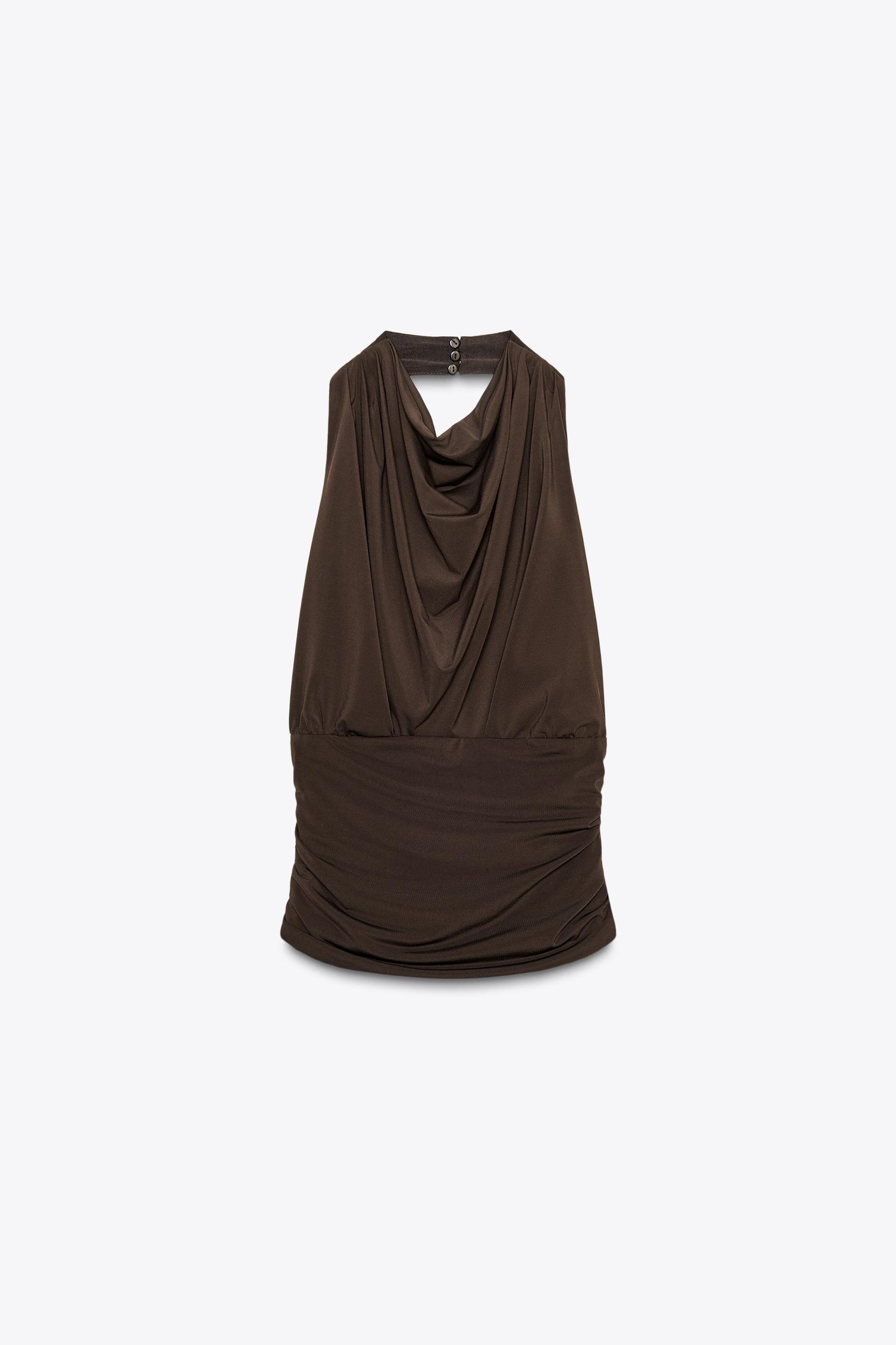 Draped Halter Top