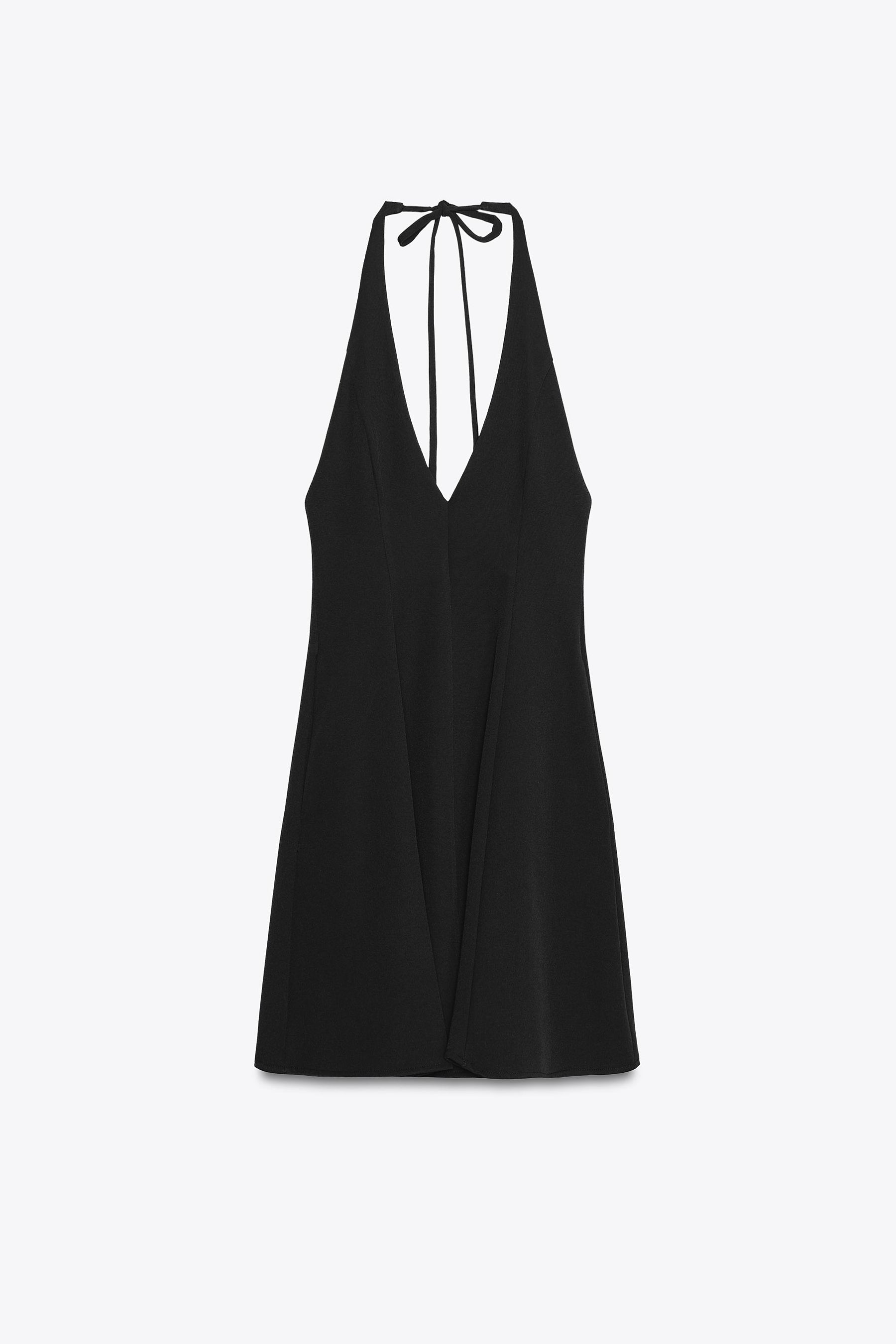 HALTER GORED SHORT DRESS - Image 7