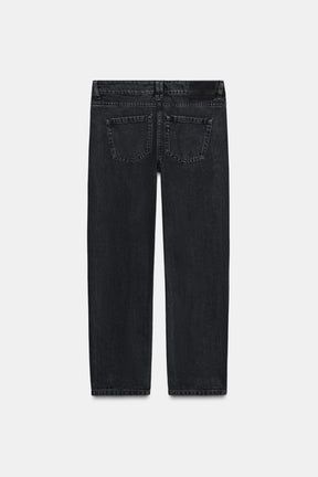 Mid-waist cigarette jeans