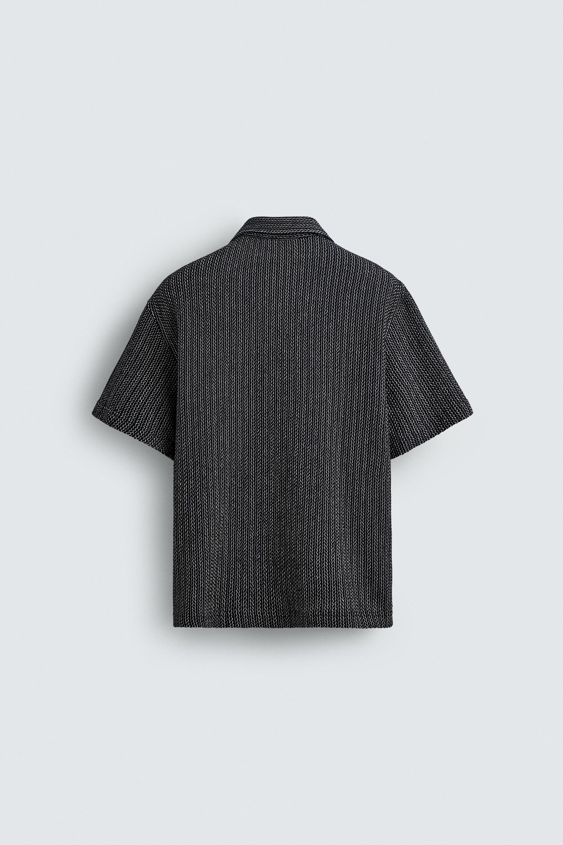 TEXTURED JACQUARD SHIRT - Image 6