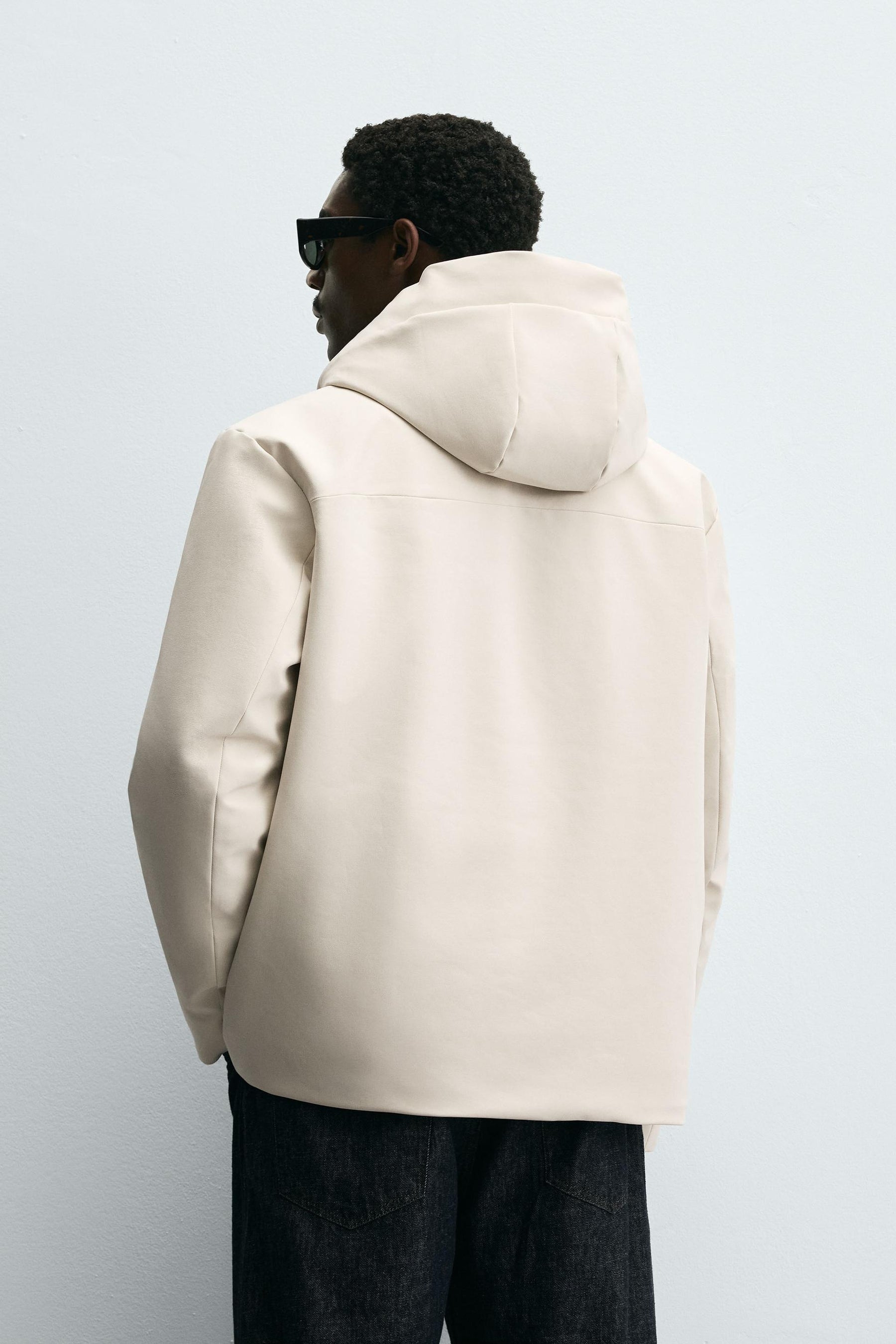TECHNICAL HOODED JACKET - Image 3