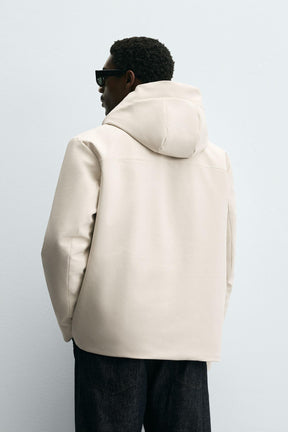 TECHNICAL HOODED JACKET - Image 3