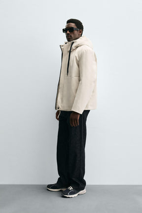 TECHNICAL HOODED JACKET - Image 4