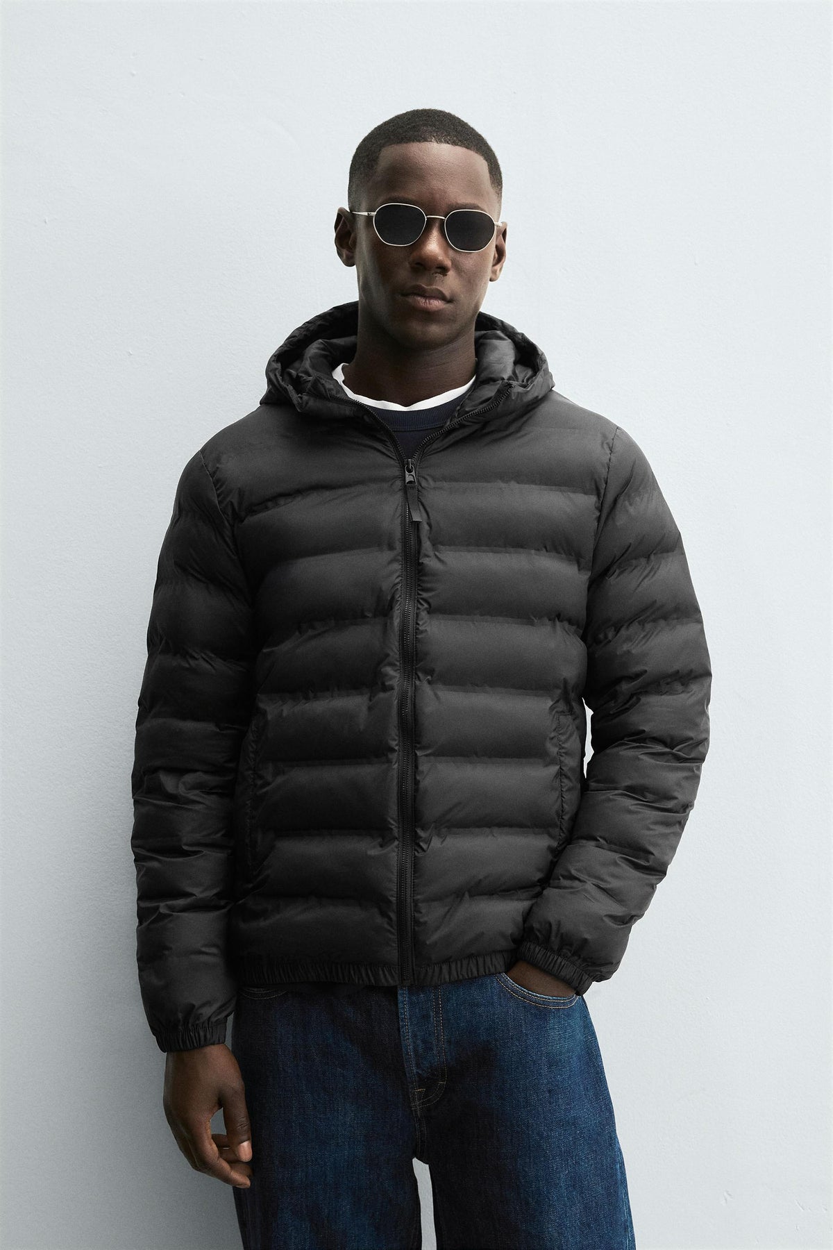 WATER-REPELLENT LIGHTWEIGHT PUFFER JACKET - Image 2