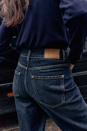 Straight High-Waist Full Length