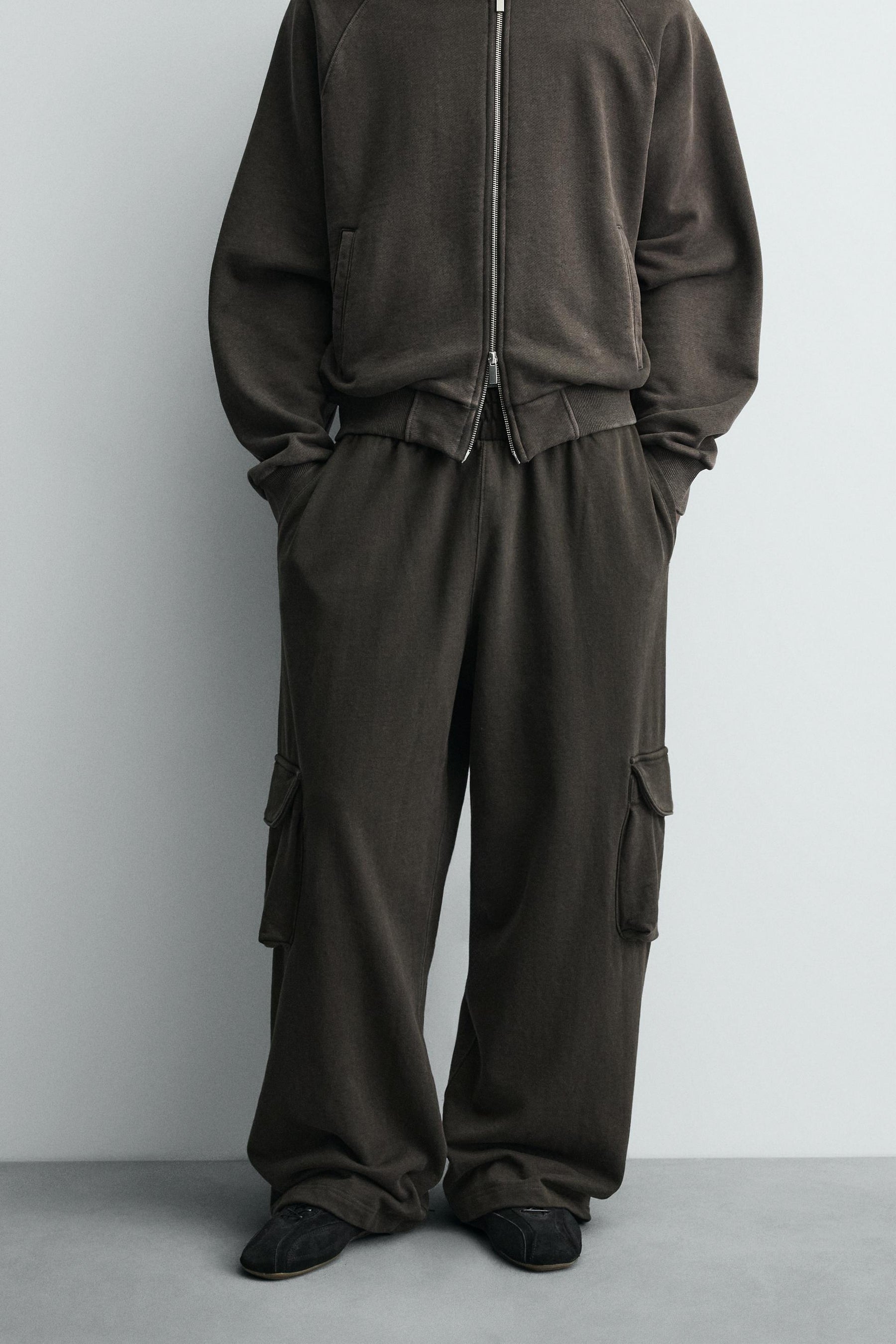 WASHED CARGO TROUSERS - Image 2