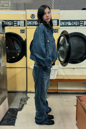 Mid-Waist Boyfriend Jeans