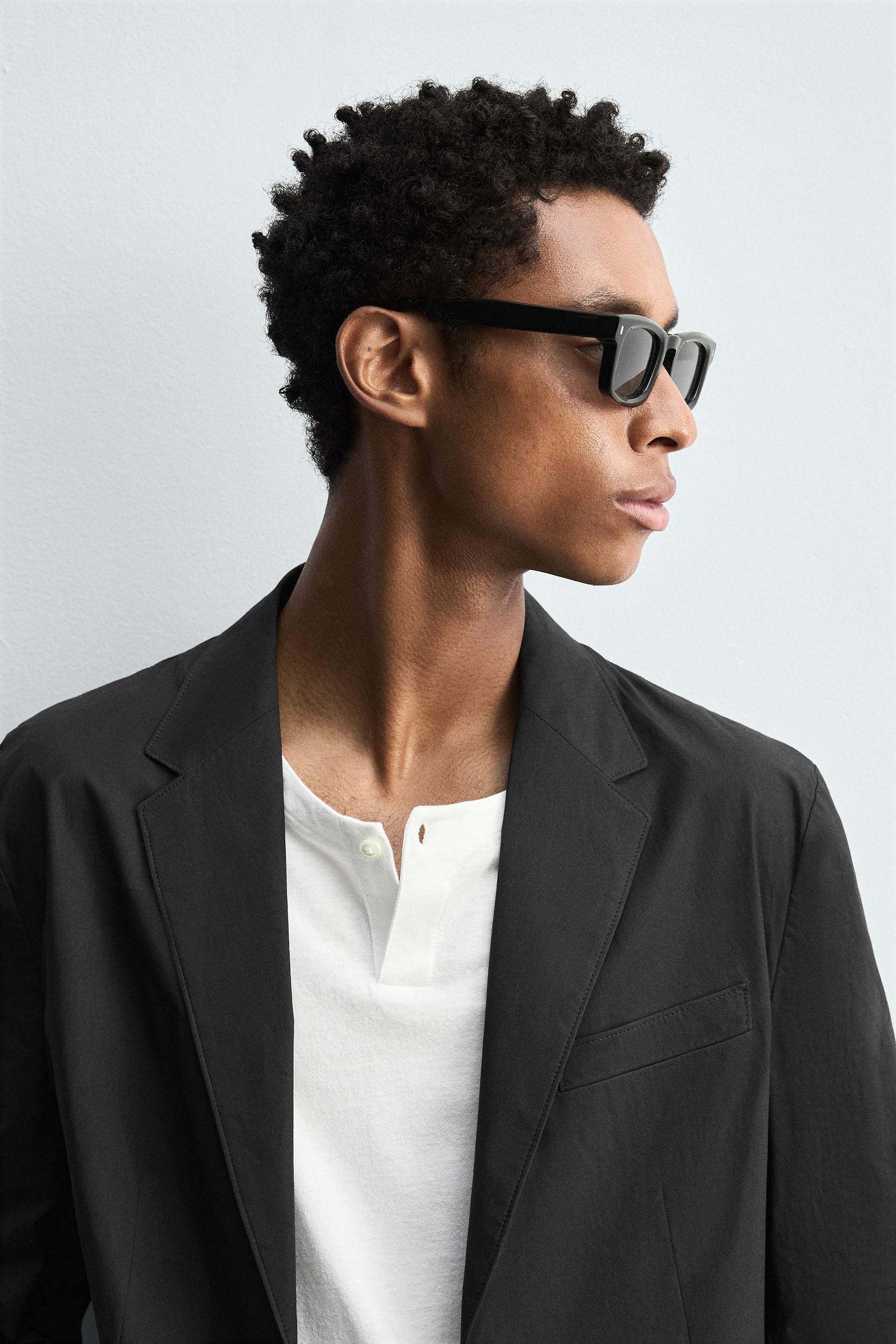 POPLIN SUIT BLAZER - Image 5