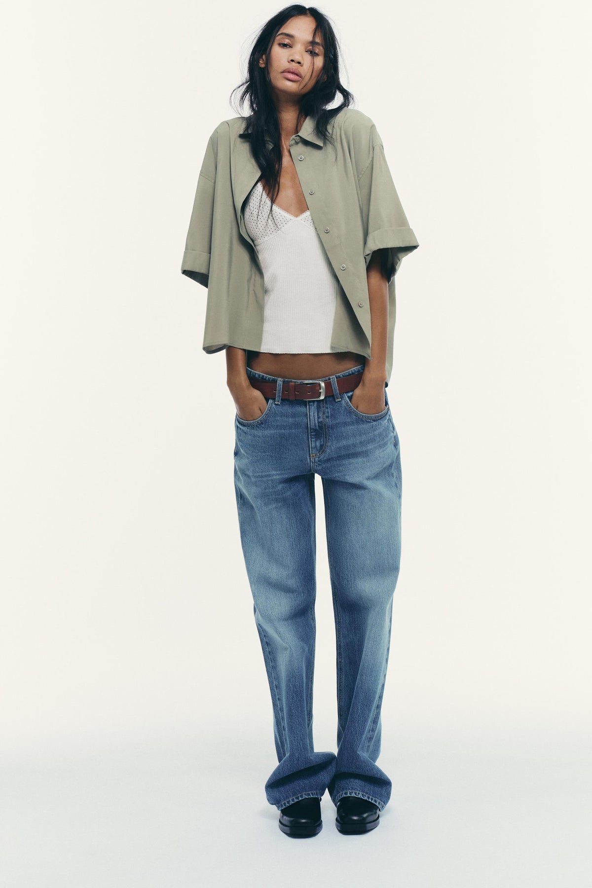 Flowing Short Sleeve Shirt