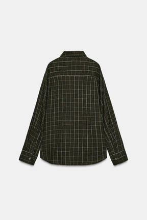 OVERSIZED CHECK SHIRT