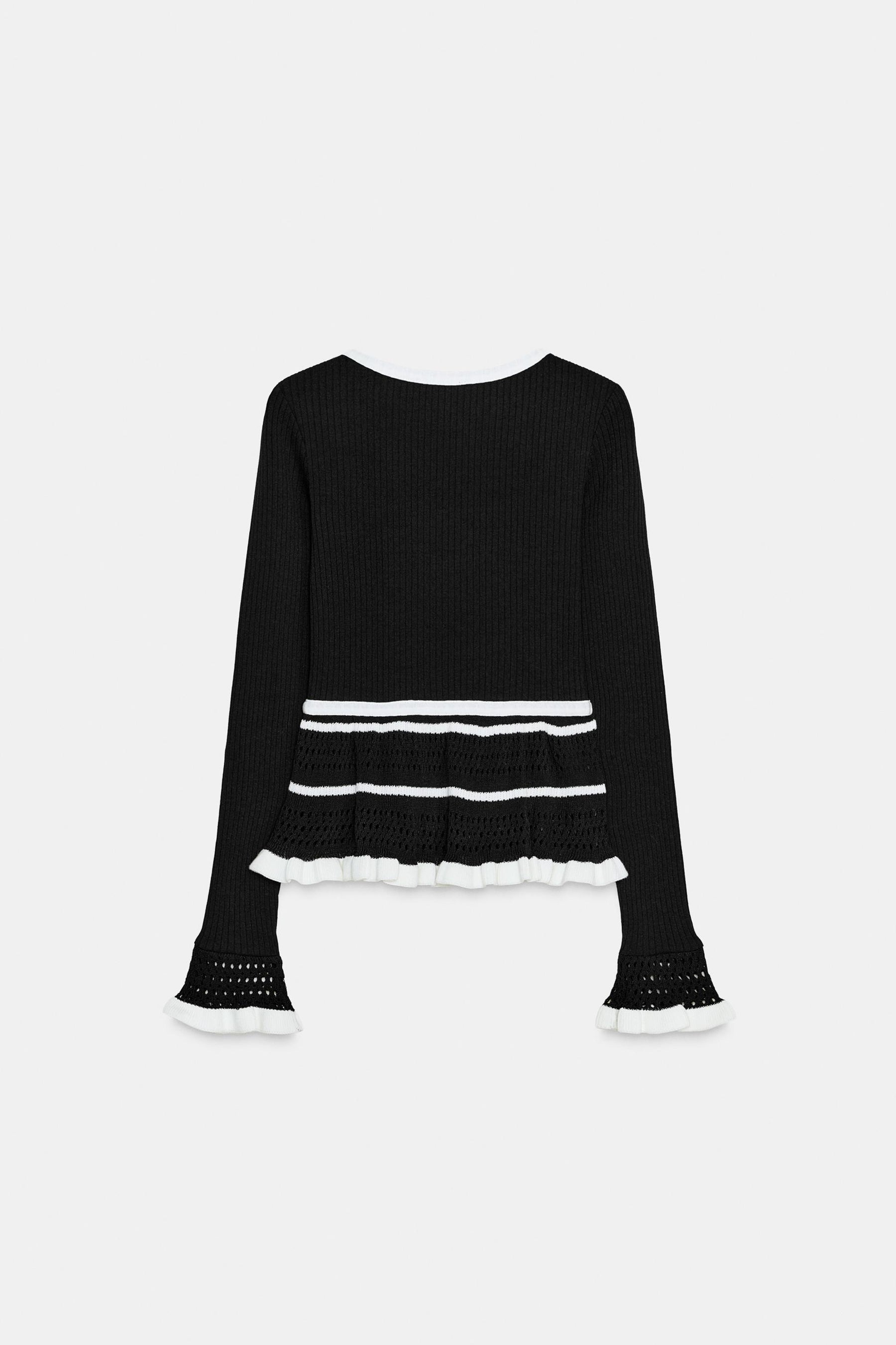 COMBINED RIBBED JUMPER - Image 5