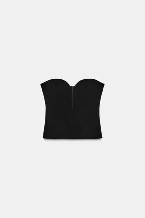 Sweetheart Neckline Top