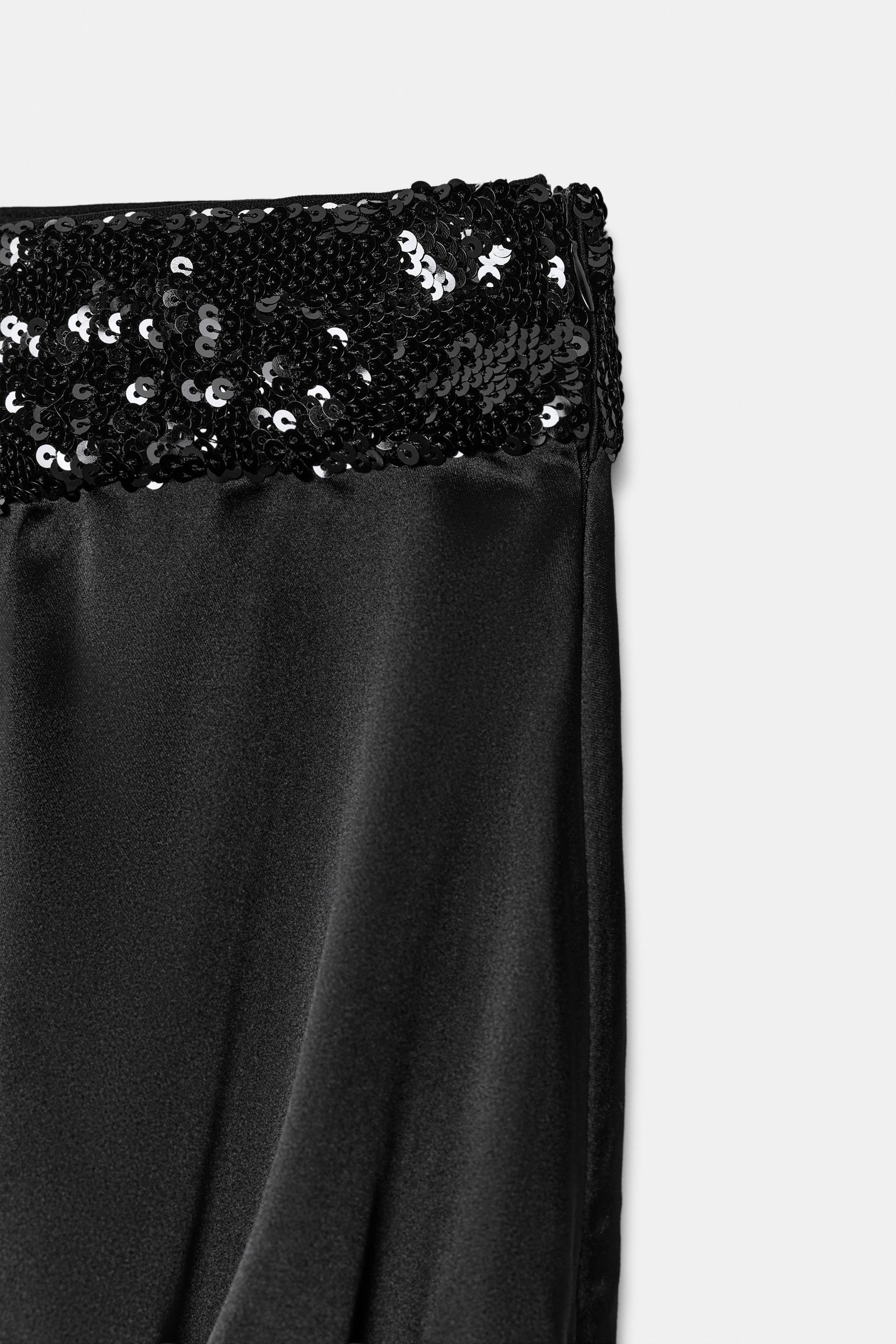 Sequin-Embellished Bandeau Top