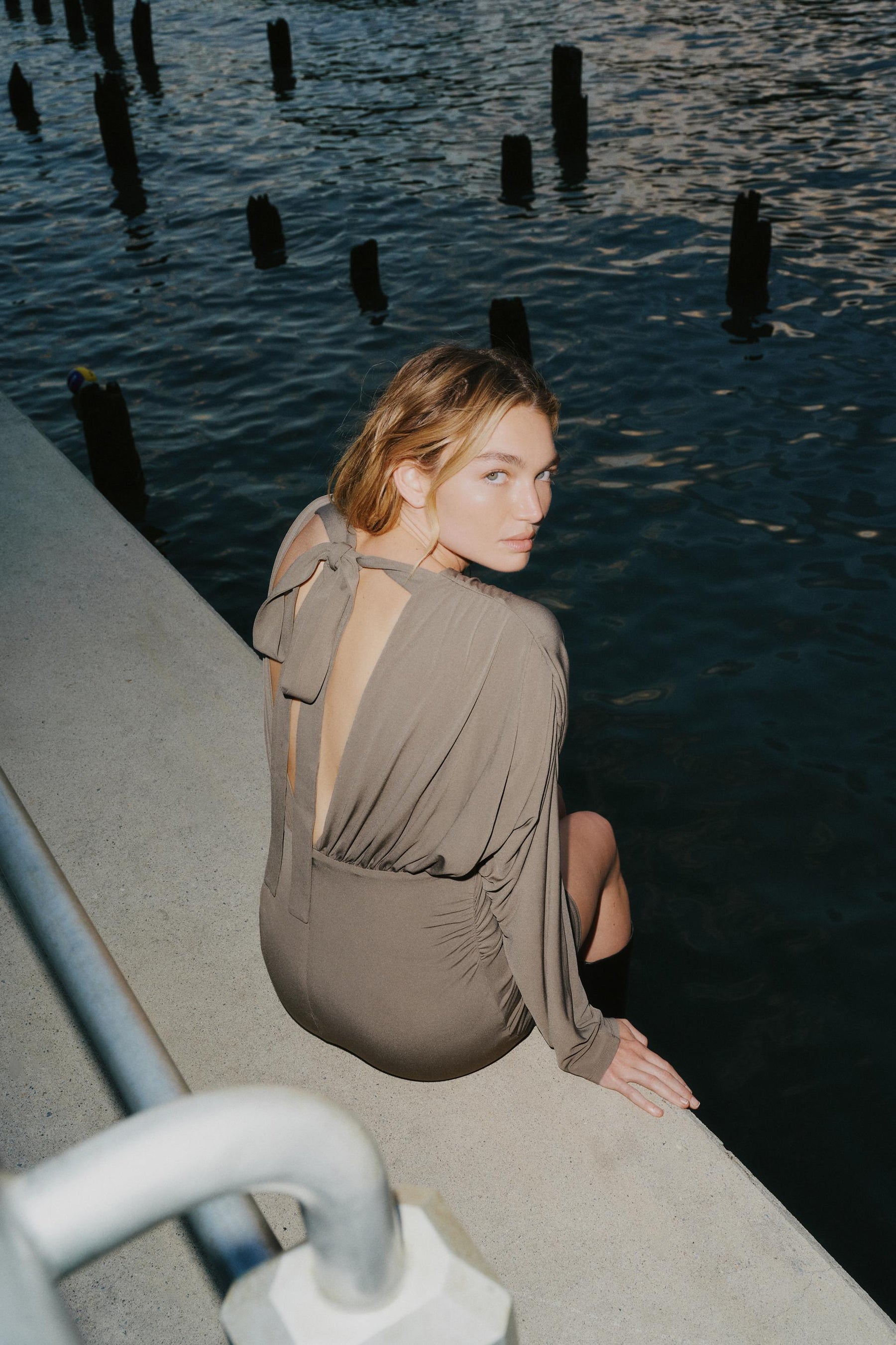 Voluminous Short Dress