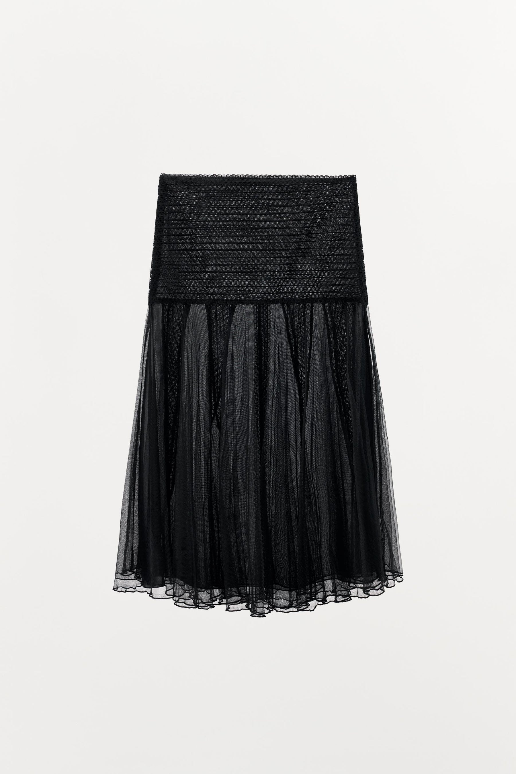 LACE TULLE SKIRT